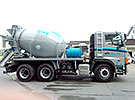 Concrete mixer trucks