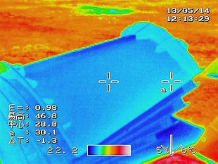 遮熱型枠　28.8℃